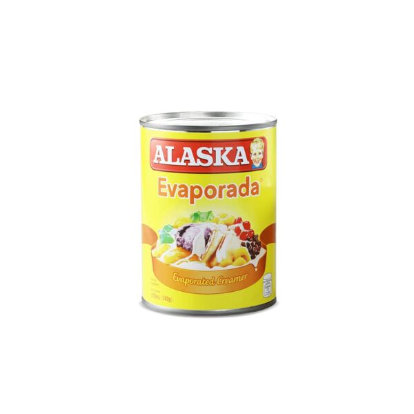 ALASKA EVAPORADA MILK 370ML