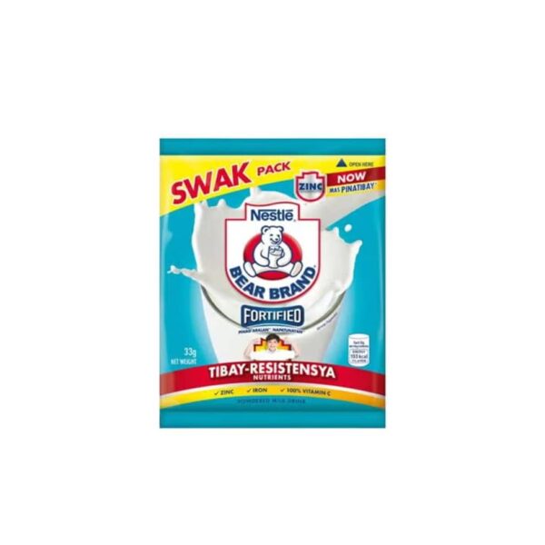 BEAR BRAND WITH ZINC 33G 8 PCS