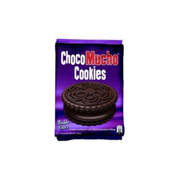 CHOCO MUCHO CHOCOLATE FILLING SANDWICH 33G 10 PCS