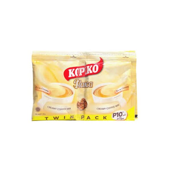 KOPIKO CAFE BLANCA TWIN PACK 52G 5 PCS